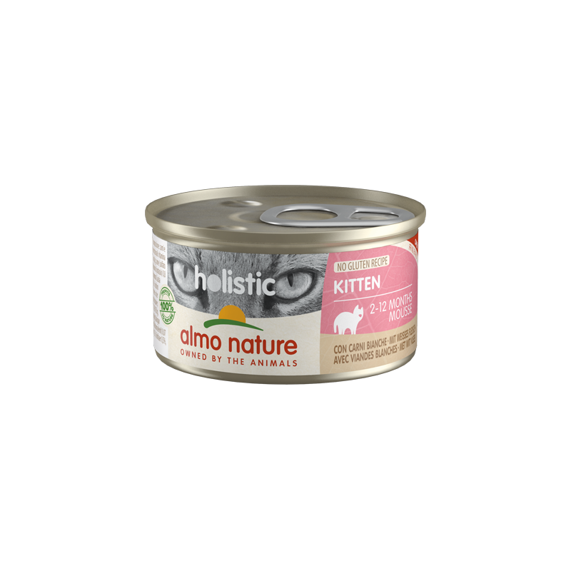 Holistic Kitten avec Viandes Blanches 85g