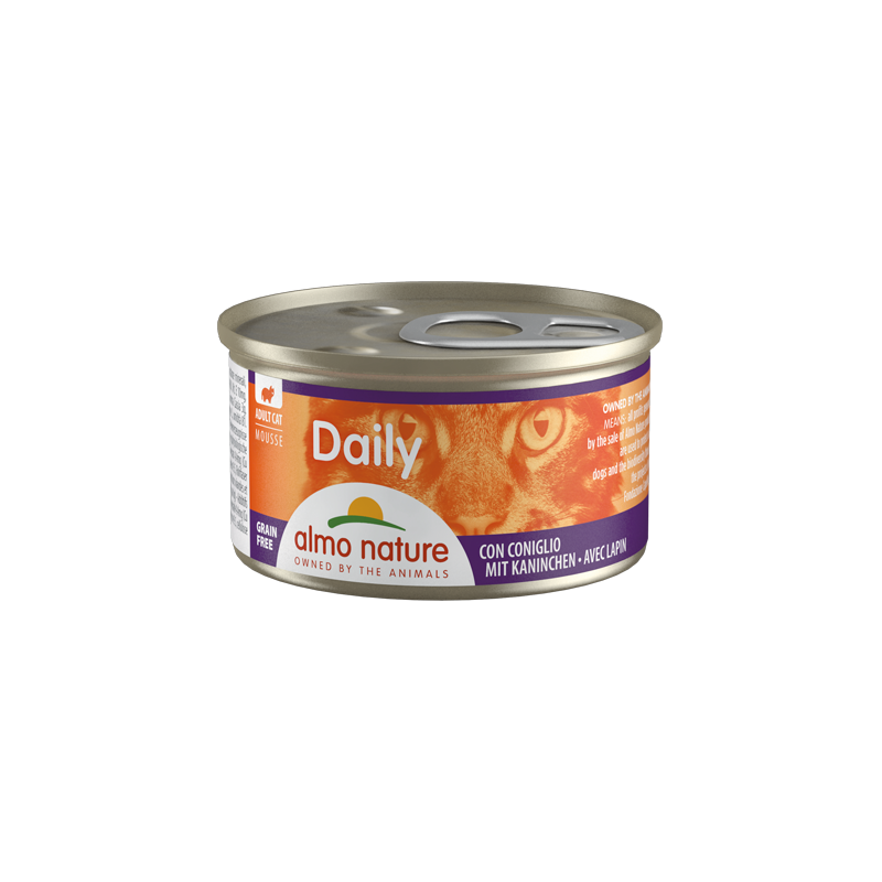 Mousse avec Lapin 85g Daily Grain Free