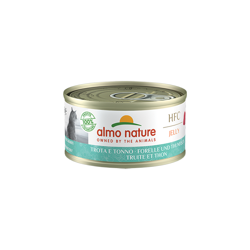 HFC Jelly Truite et Thon 70g