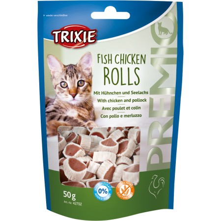 PREMIO Fish Chicken Rolls, au poulet/lien, 50 g