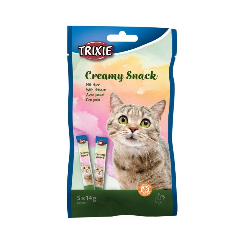 Creamy Snack avec poulet 5x14 g