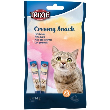 Creamy Snack au thon et aux crevettes 5x14g