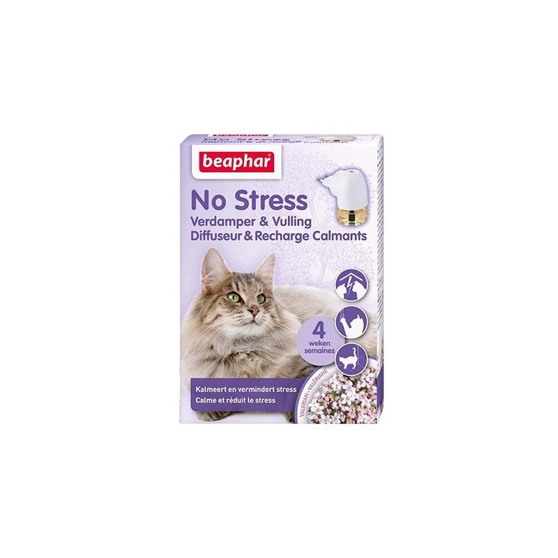 No stress | Diffuseur calmant pour chat + recharge 30ml