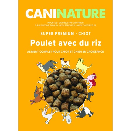 Chiot Poulet & Riz - CaniNature Super Premium