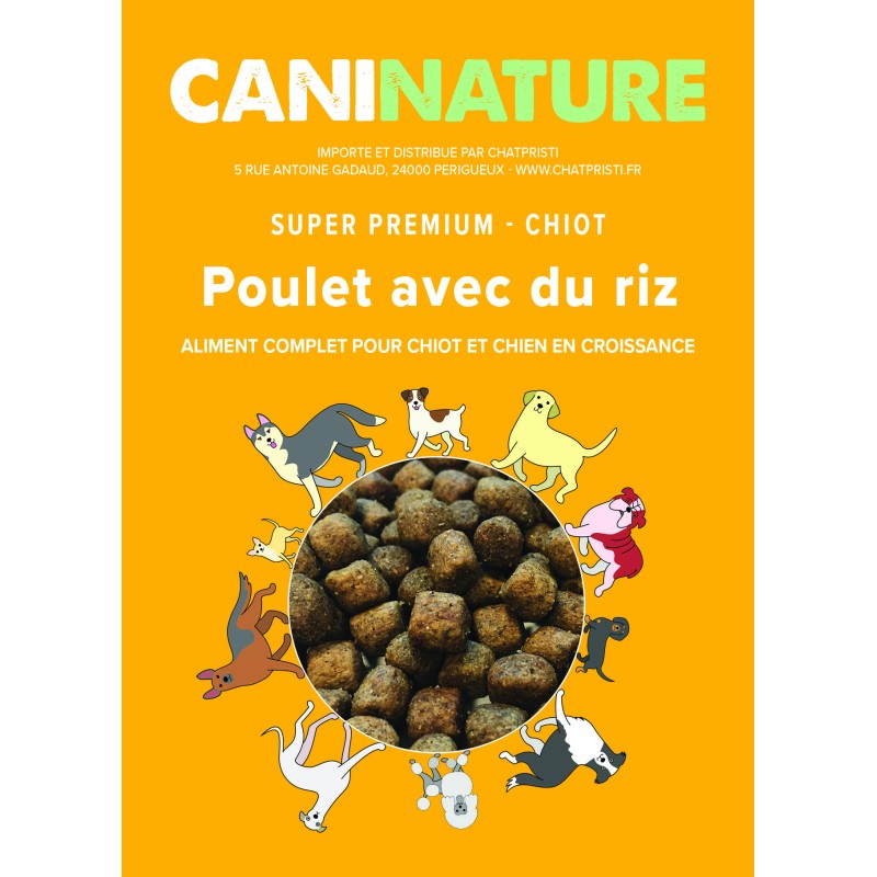 Chiot Poulet & Riz - CaniNature Super Premium