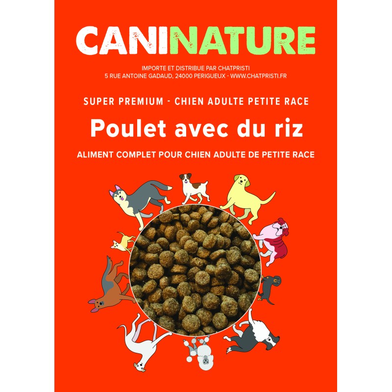 Adulte Petite Race Poulet & Riz CaniNature Super Premium