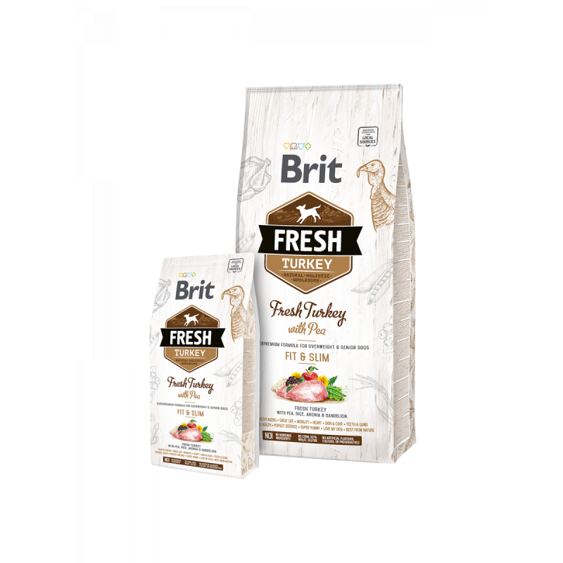 Brit Fresh Turkey with Pea Adult Fit & Slim