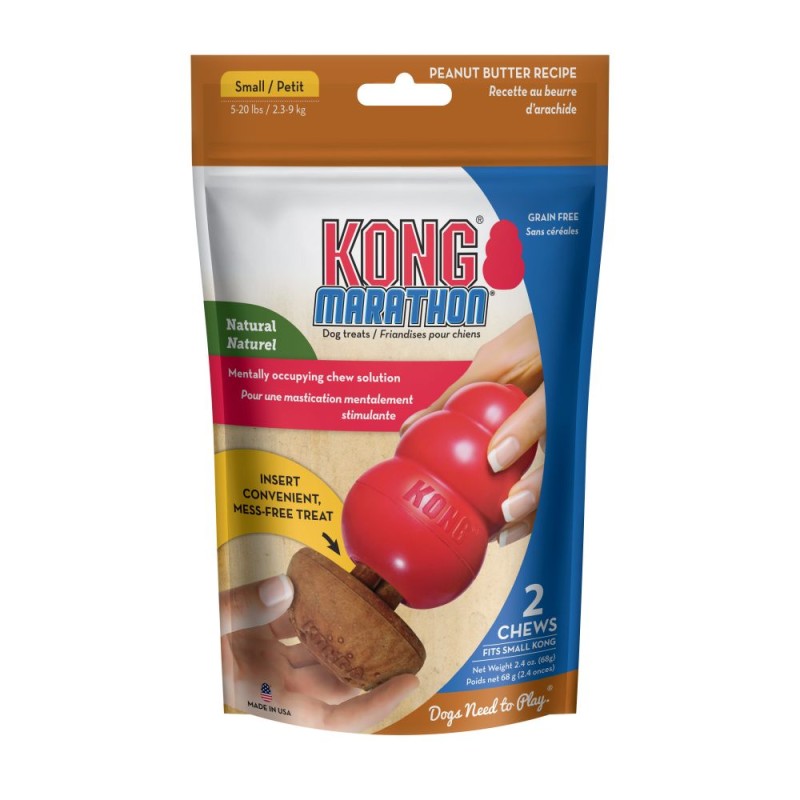 KONG Marathon® 2-pk Peanut Butter