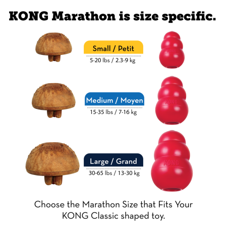 KONG Marathon® 2-pk Peanut Butter