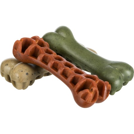 Denta Fun Veggie Honey Comb Bone avec des algues, 8,5 cm, 28 g