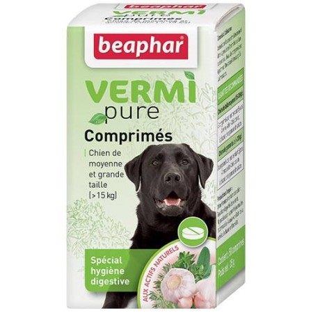 VERMIpure, comprimés aux plantes chien (15kg)