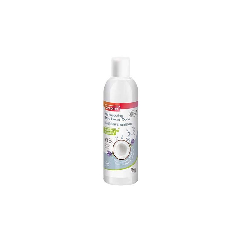 Shampoing Stop Puces Coco pour chien et chat 250ml