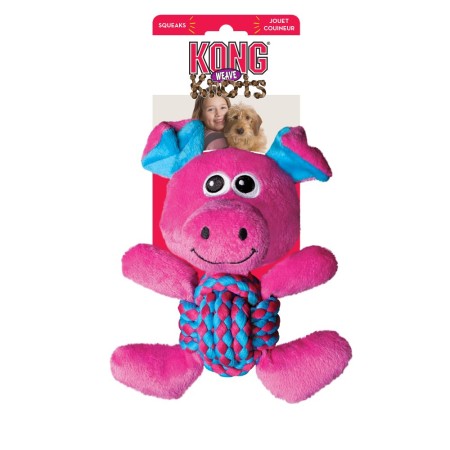 KONG Weave Knots Pig M