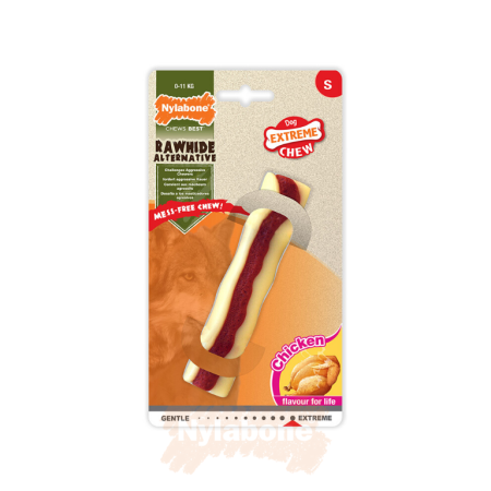 Nylabone Chicken Rawhide Roll