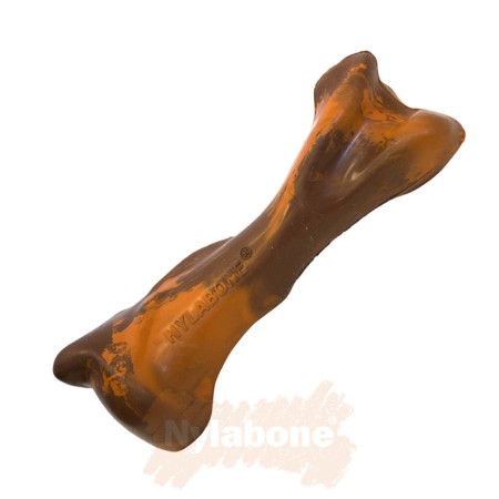 Nylabone Beef with Gravy Strong Rubber Bone