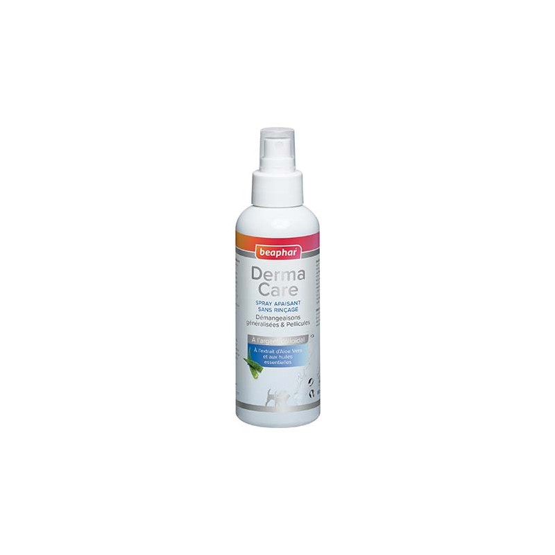 DermaCare - Spray apaisant sans rinçage pour chien et chat 150ml