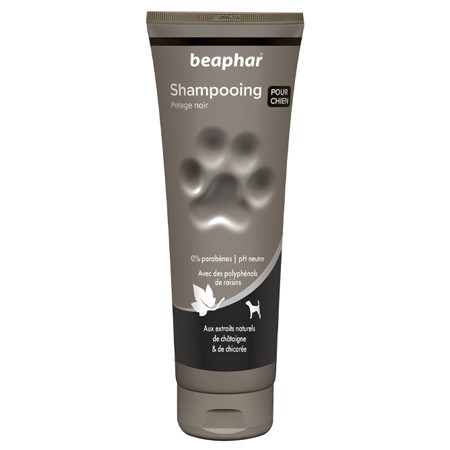 Shampooing Premium pour chien au pelage noir 250ml