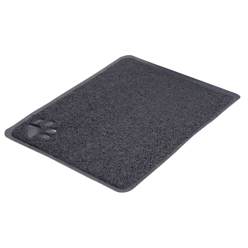 Tapis pour bac à litière, en PVC, anthracite