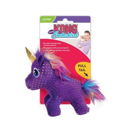 KONG Enchanted Buzzy Unicorn