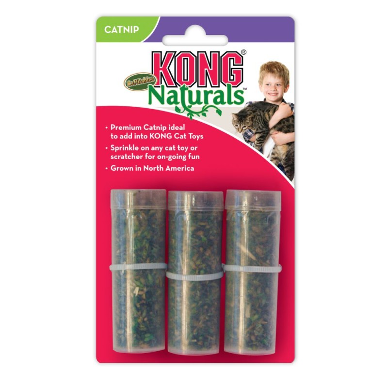 KONG Refillables Catnip Tubes 3-pack