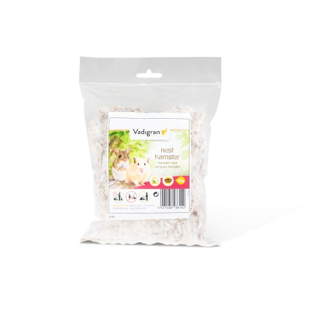 Nid douillet hamster coton naturel 50g