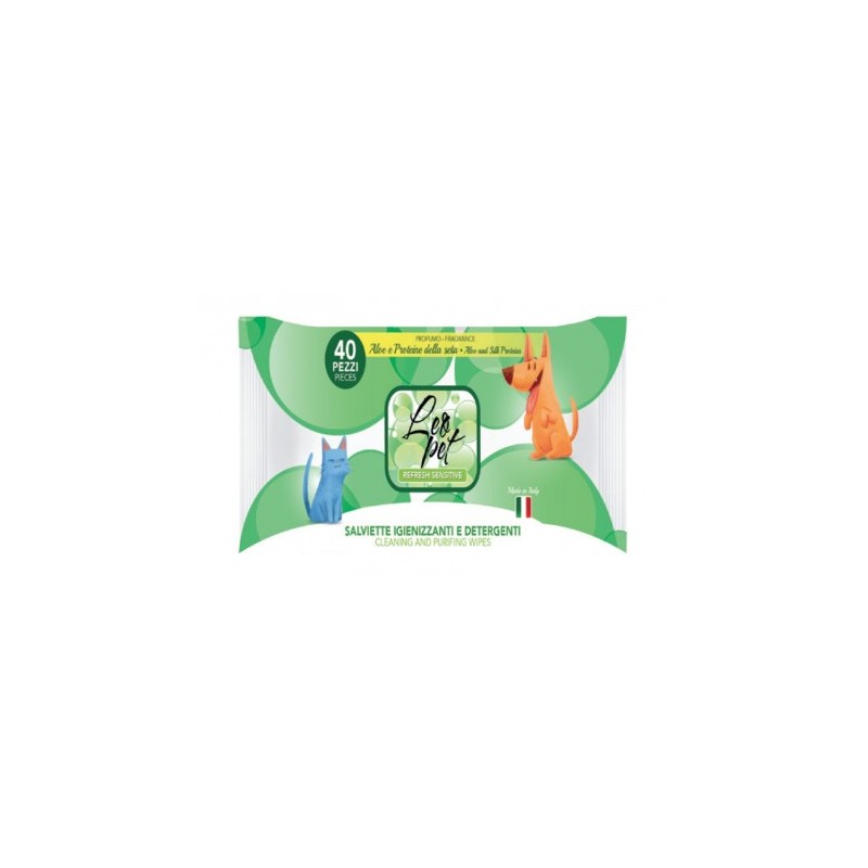 Lingettes nettoyantes Soie & Aloé x40