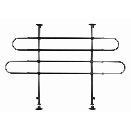 Grille de séparation voiture avec angle 85-140cm