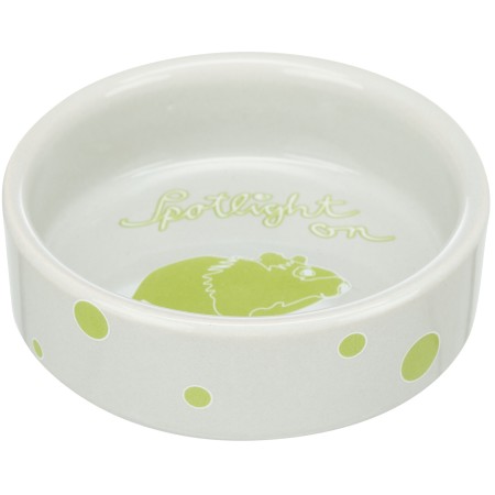 Gamelle motif hamster Spotlight, en céramique, 90 ml/ø 8 cm