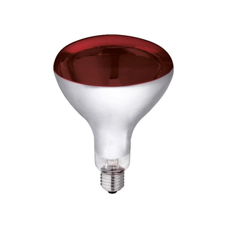 Lampe InfraRouge 150W Rouge, verre de sécurité