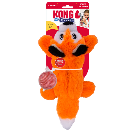 KONG Cozie Pocketz Fox M