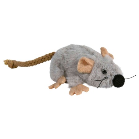 Souris en peluche avec catnip 7cm