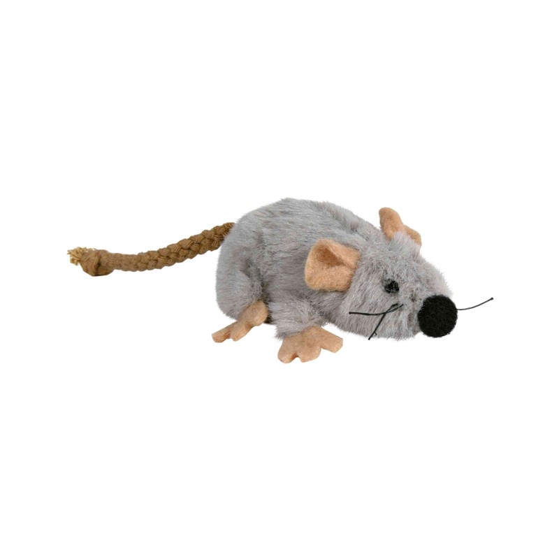 Souris en peluche avec catnip 7cm