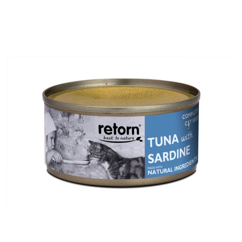 Retorn Cat Thon & Sardine 80g