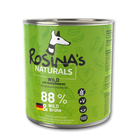 Rosina's Naturals - Gibier aux myrtilles