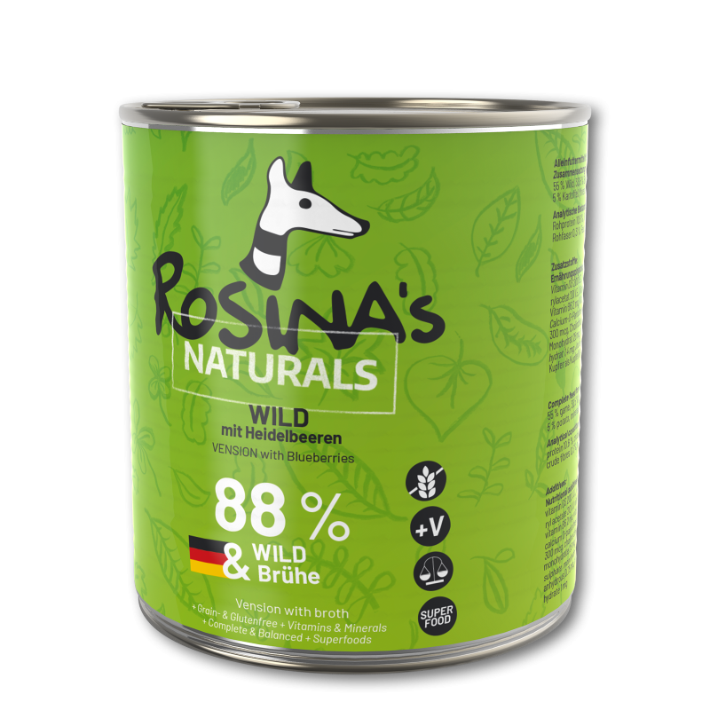 Rosina's Naturals - Gibier aux myrtilles