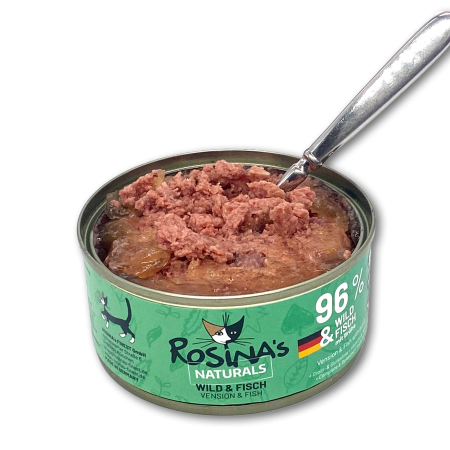 Rosina's Naturals - Gibier & Poisson pour chat