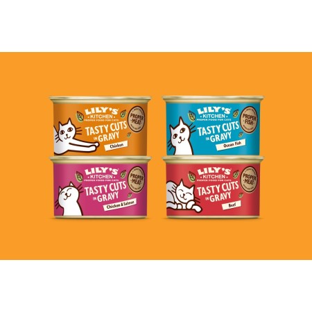 Lily's Kitchen Multipack Délicieuses bouchées en sauce - 8 x 85g