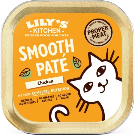 Lily's Kitchen Pâtée Sans Céréales pour Chat Adulte