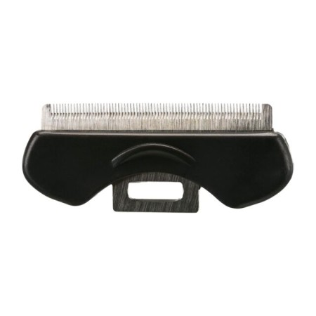 Brosse carde, en plastique/lame en métal,