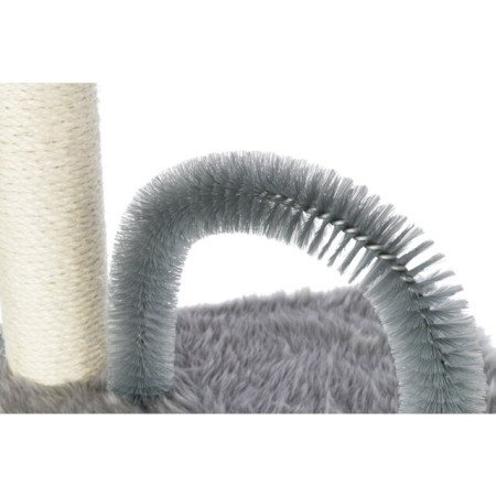 Arbre à chat Baza avec brosse, 50 cm, gris