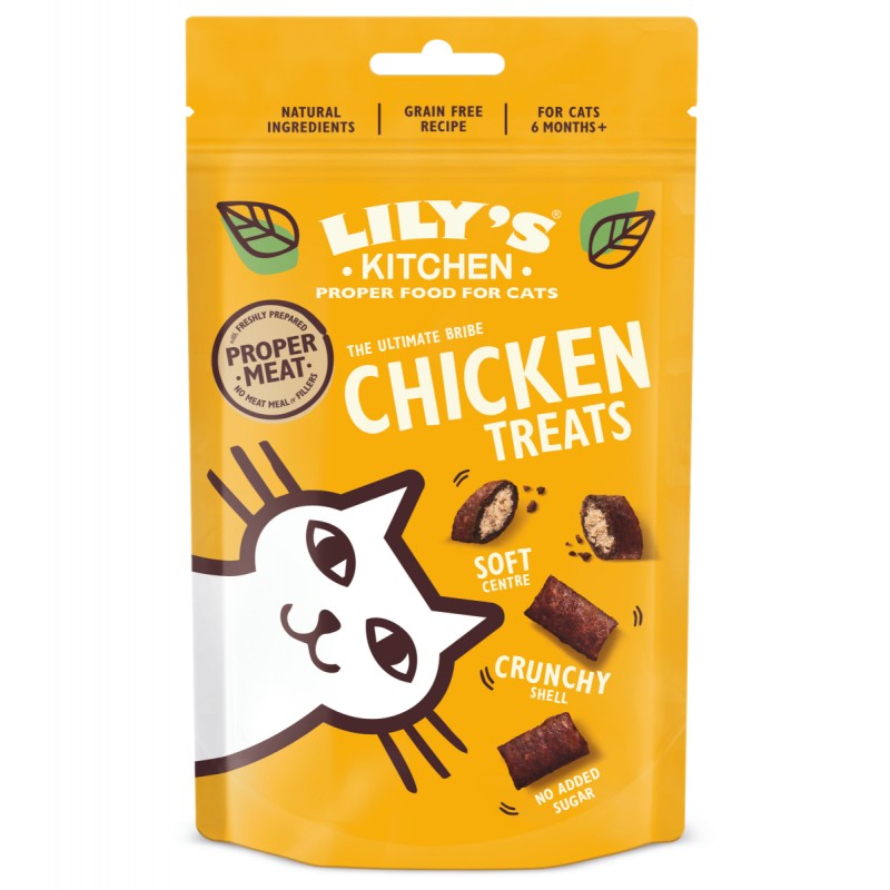 Lily's Kitchen - Chat - Friandises au poulet, 60g