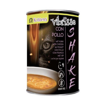 Soupe Vibrisse Shake Kitten au poulet 135g