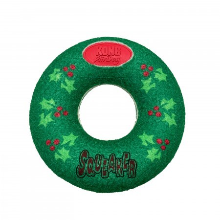 KONG Holiday AirDog Donut Medium