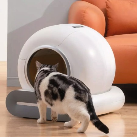 Eziclean® CATBOT K8i - Litière Robot Connectée Autonome pour Chat - Maison de Toilette High-Tech