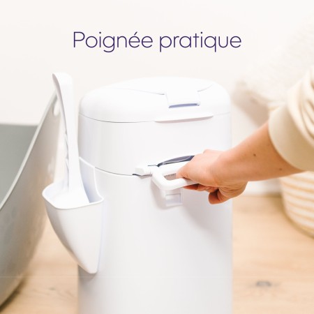 Poubelle à Litière LitterLocker Litter Genie avec Recharge - Contrôle des Odeurs