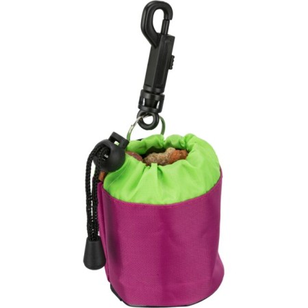 Mini Sac à Friandises Pratique avec Mousqueton, ø 7 × 9 cm - Idéal pour les Promenades