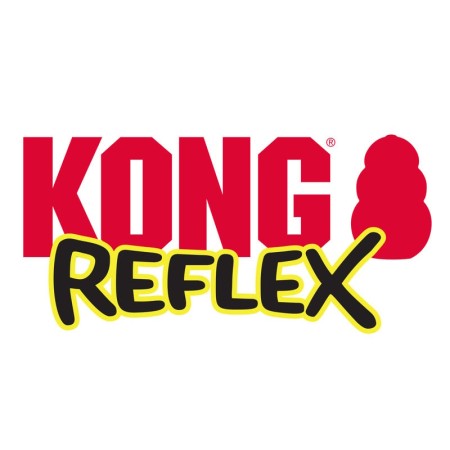 KONG Reflex Tug : Jouet de Traction Rebondissant pour Tous Chiens