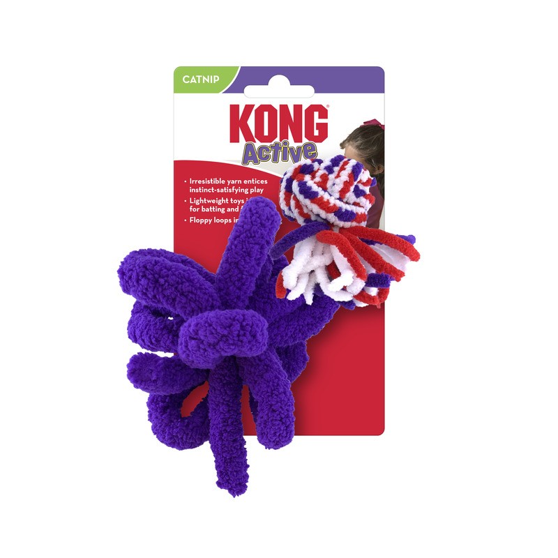 KONG Cat Active Rope - L'Attraction Ultime en Laine pour Chats