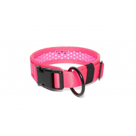 Collier Tamer Softy Rose/Rose - Confort & Durabilité pour Chiens