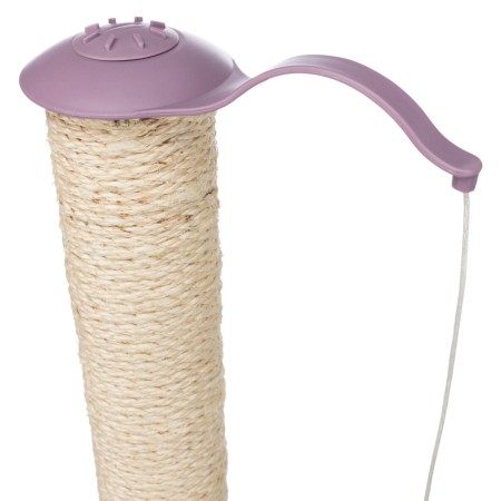 Trixie Junior Patte Griffoir avec Poteau - 50 cm - Natural/Mauve